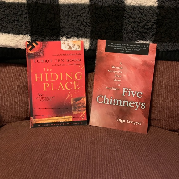 Bundle of 2 books: The Hiding Place and Five Chimneys - Picture 1 of 9